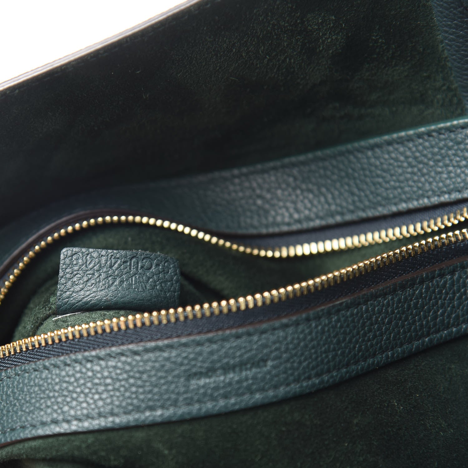 Celine Soft Grained Calfskin Medium Belt Cabas Phantom Amazone 7 of 11