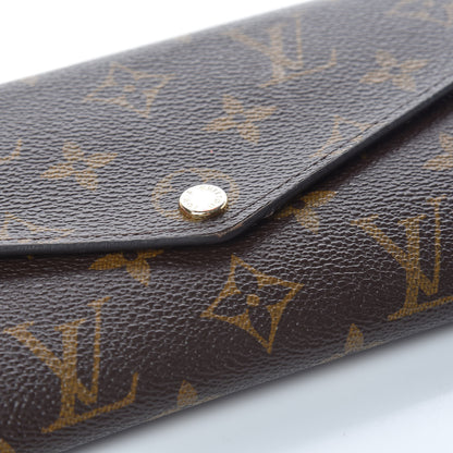 Louis Vuitton Monogram Sarah Wallet NM Fuchsia 12 of 13