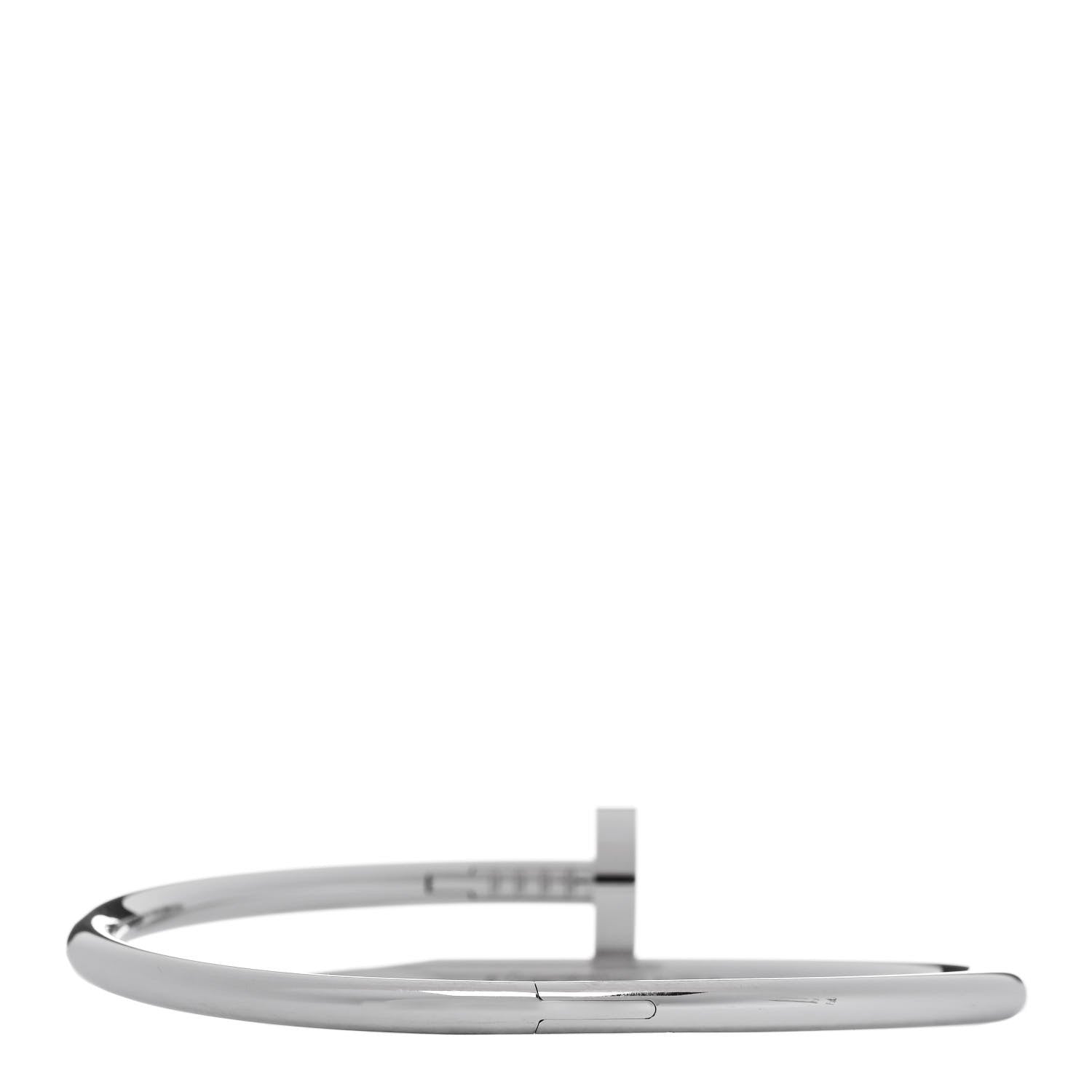 Cartier 18K White Gold Juste Un Clou Bracelet 17 2 of 5