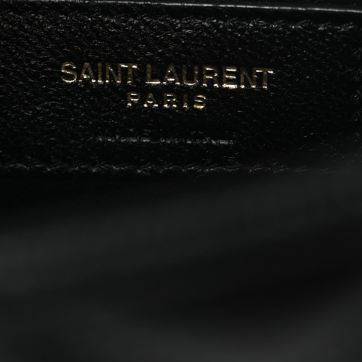 Saint Laurent Grain De Poudre Textured Mixed Matelasse Triquilt Small Monogram Satchel Black 6 of 9