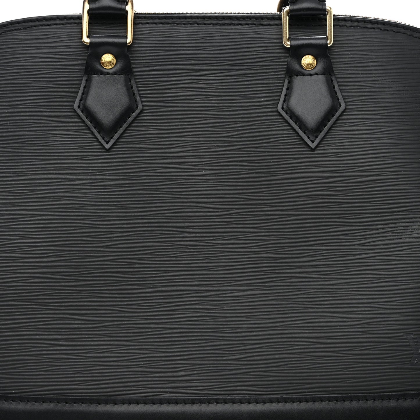 LOUIS VUITTON Epi Alma PM Black