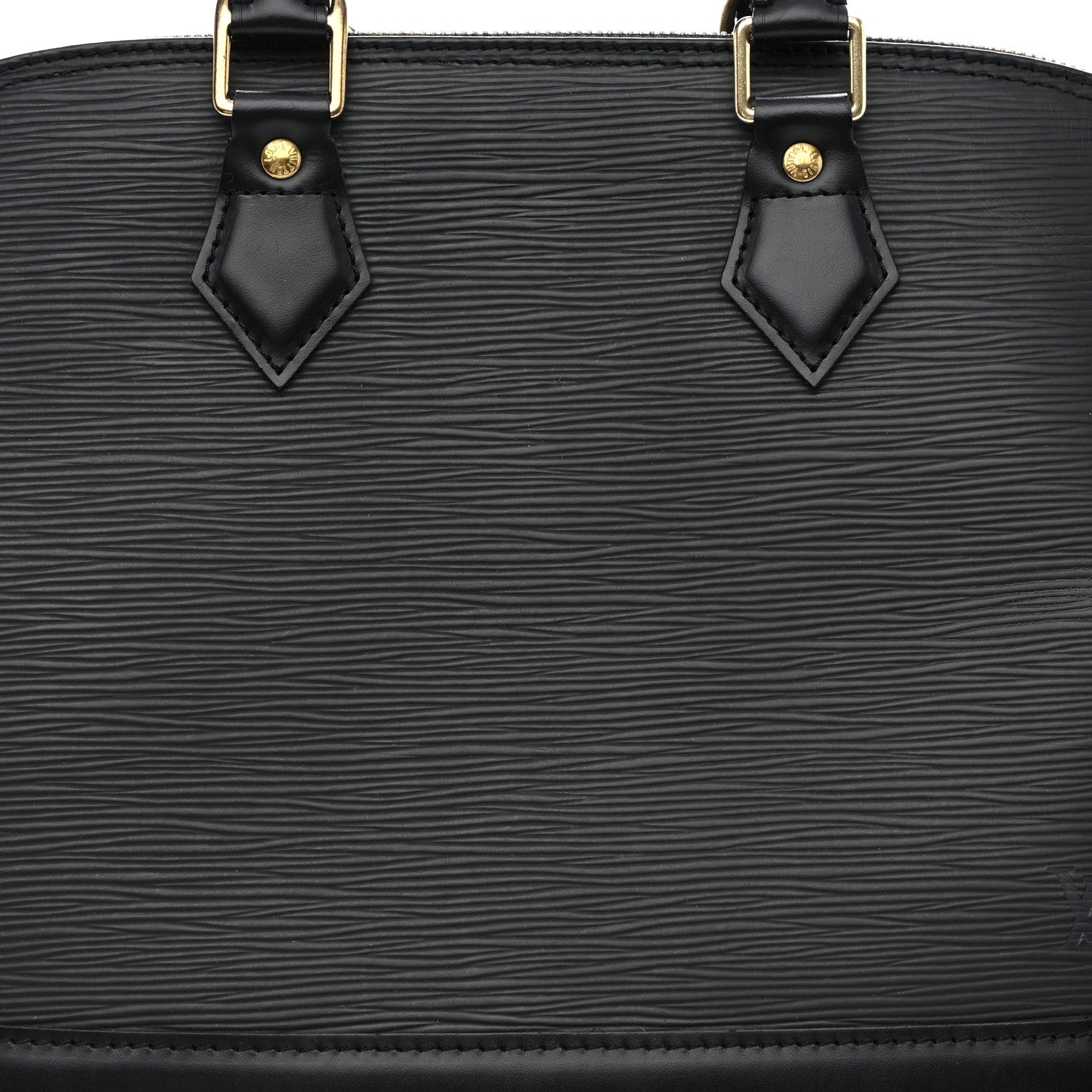 Louis Vuitton LOUIS VUITTON Epi Alma PM Black 8 of 12