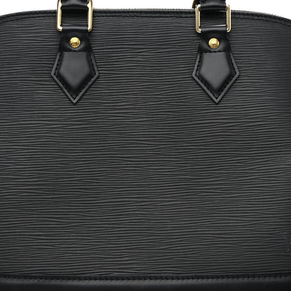 Louis Vuitton LOUIS VUITTON Epi Alma PM Black 8 of 12