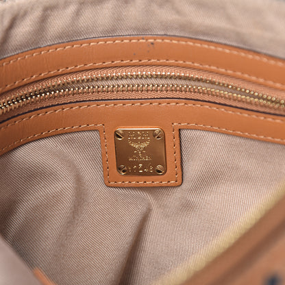 MCM Visetos Medium Crossbody Pouch Cognac 6 of 12