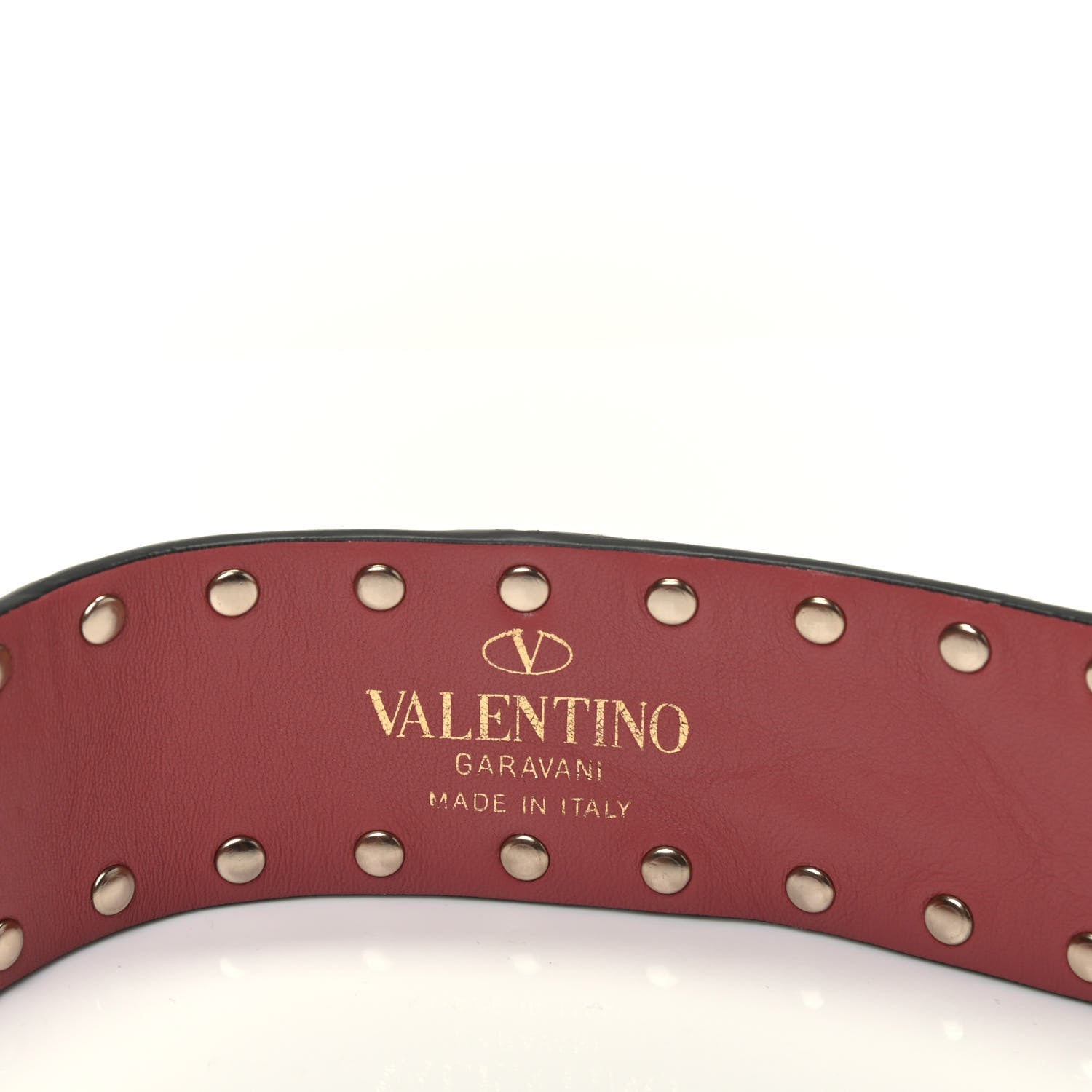 Valentino Garavani Suede Rockstud Spike Shoulder Strap Antico Rosa 4 of 4