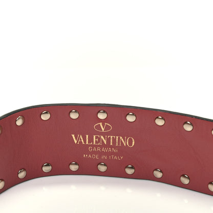 Valentino Garavani Suede Rockstud Spike Shoulder Strap Antico Rosa 4 of 4
