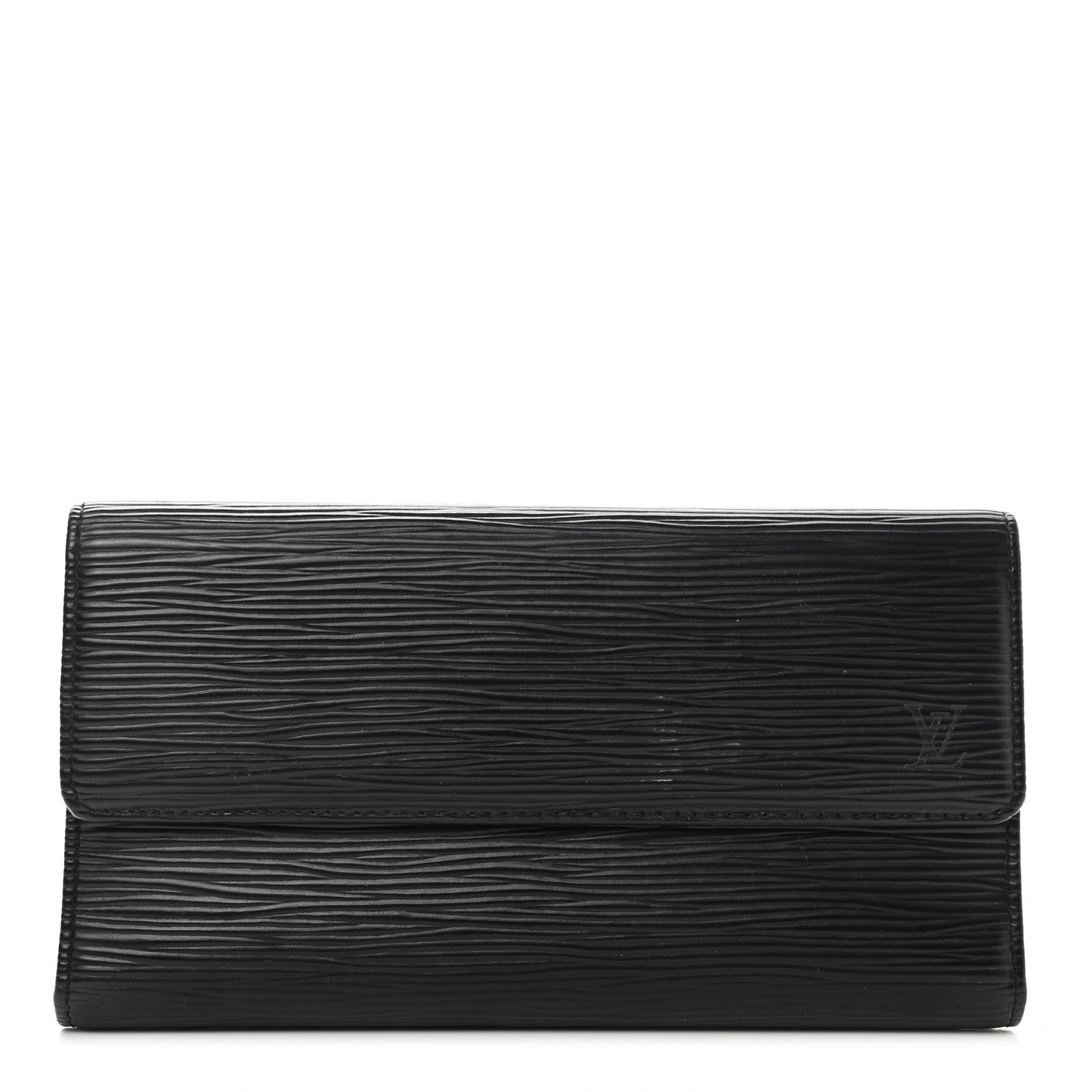 Epi Porte Tresor International Wallet Black