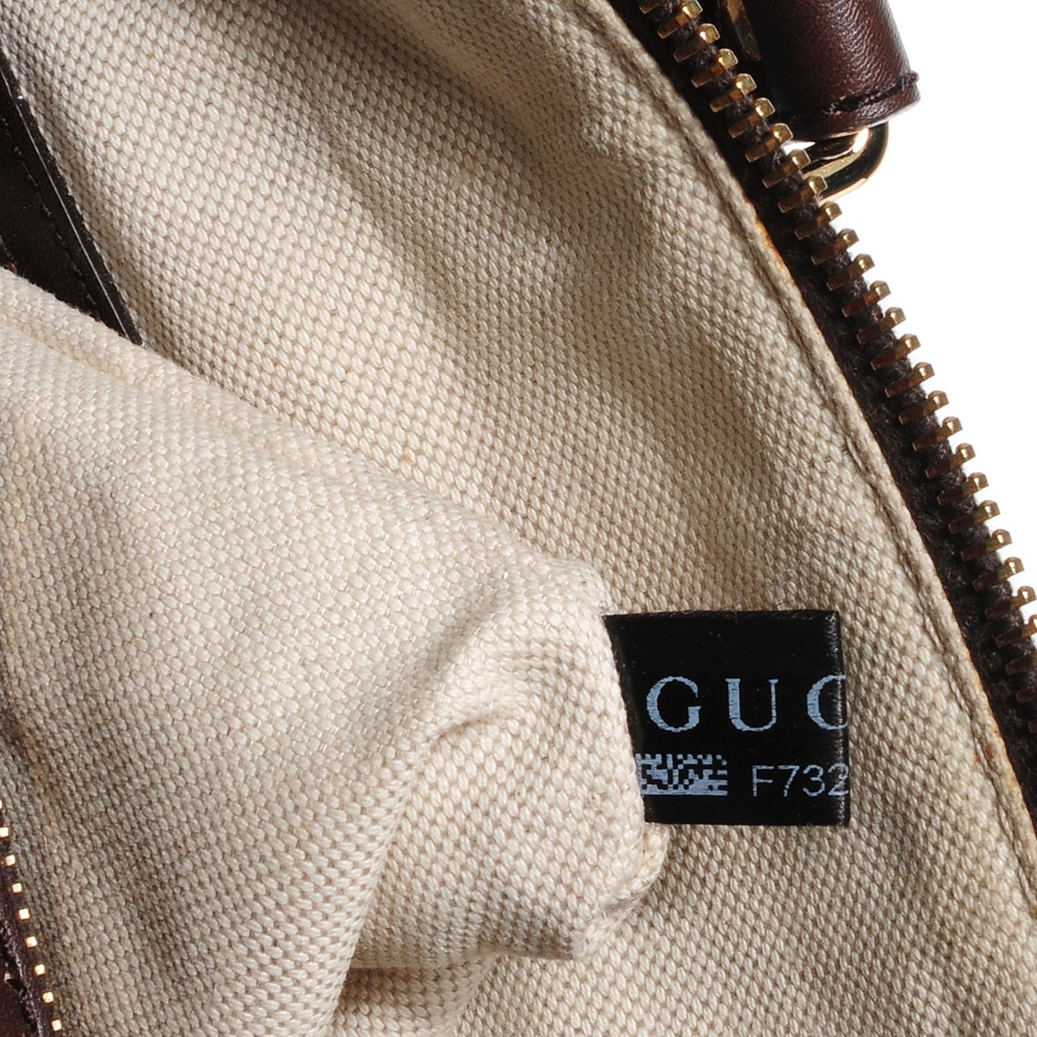 Gucci Monogram Vintage Web Medium Boston Dark Brown 7 of 9