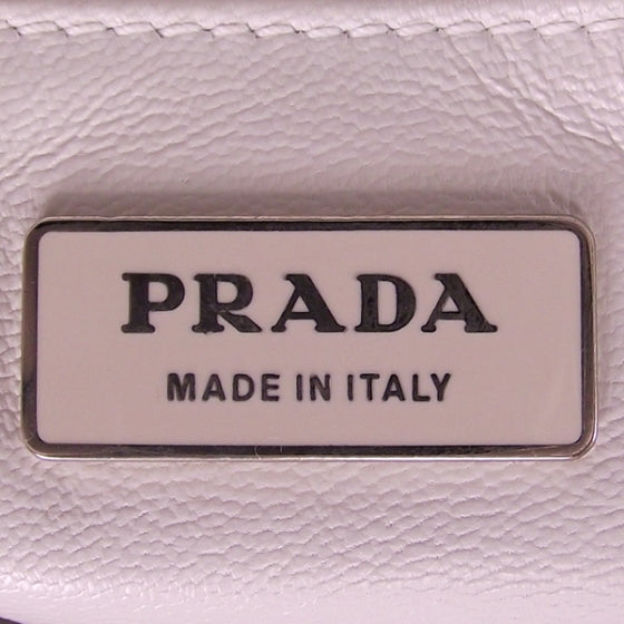 Prada Straw Belt Frame Shoulder Bag 7 of 10