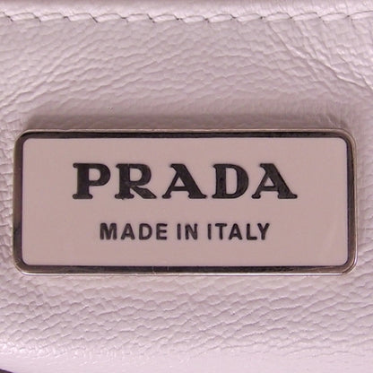 Prada Straw Belt Frame Shoulder Bag 7 of 10