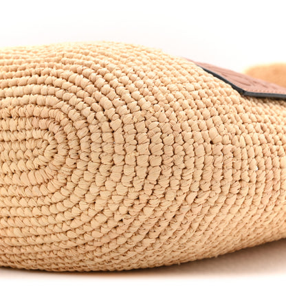 Loewe Raffia Mini Slit Tote Bag Natural Tan 9 of 9