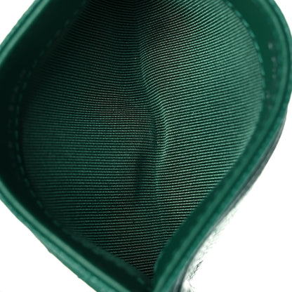 Chanel Caviar Quilted Card Holder Green 5 of 8