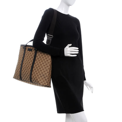 Gucci GG Monogram Large Joy Tote Bag Dark Brown 3 of 9