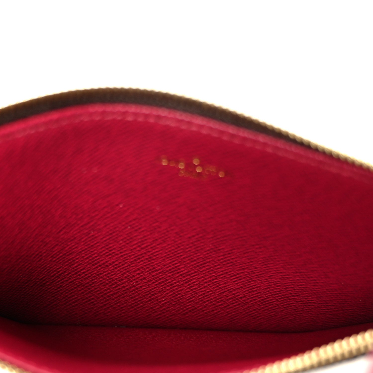 Louis Vuitton Monogram Pochette Felicie Chain Wallet Fuchsia 9 of 15