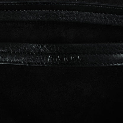 Celine Supple Calfskin Medium Phantom Luggage Black 6 of 9