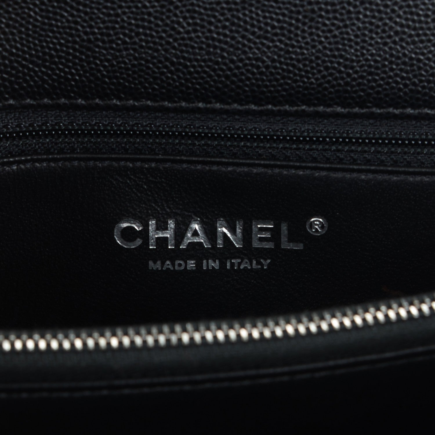 Chanel Caviar Lizard Quilted Small Coco Handle Flap Black 6 of 7