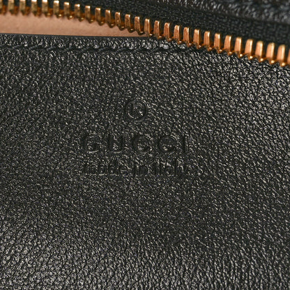 Gucci Monogram Matelasse Diagonal Small GG Marmont Chain Shoulder Bag Beige Black 6 of 10