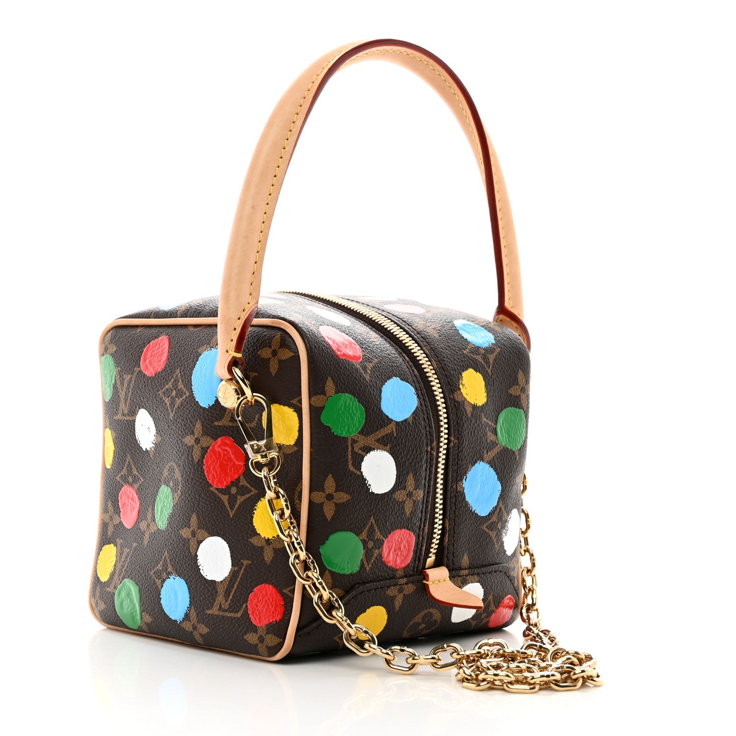 Louis Vuitton LV X YK Monogram Dots Square Bag 3 of 8