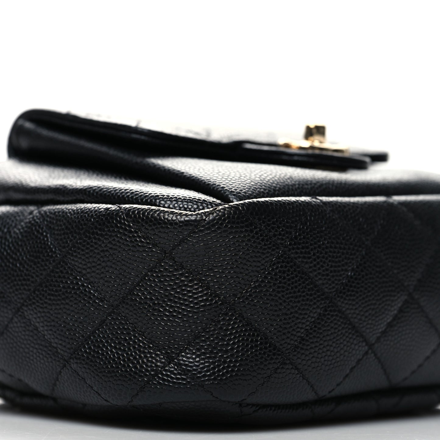 Caviar Quilted CC Day Camera Case Black