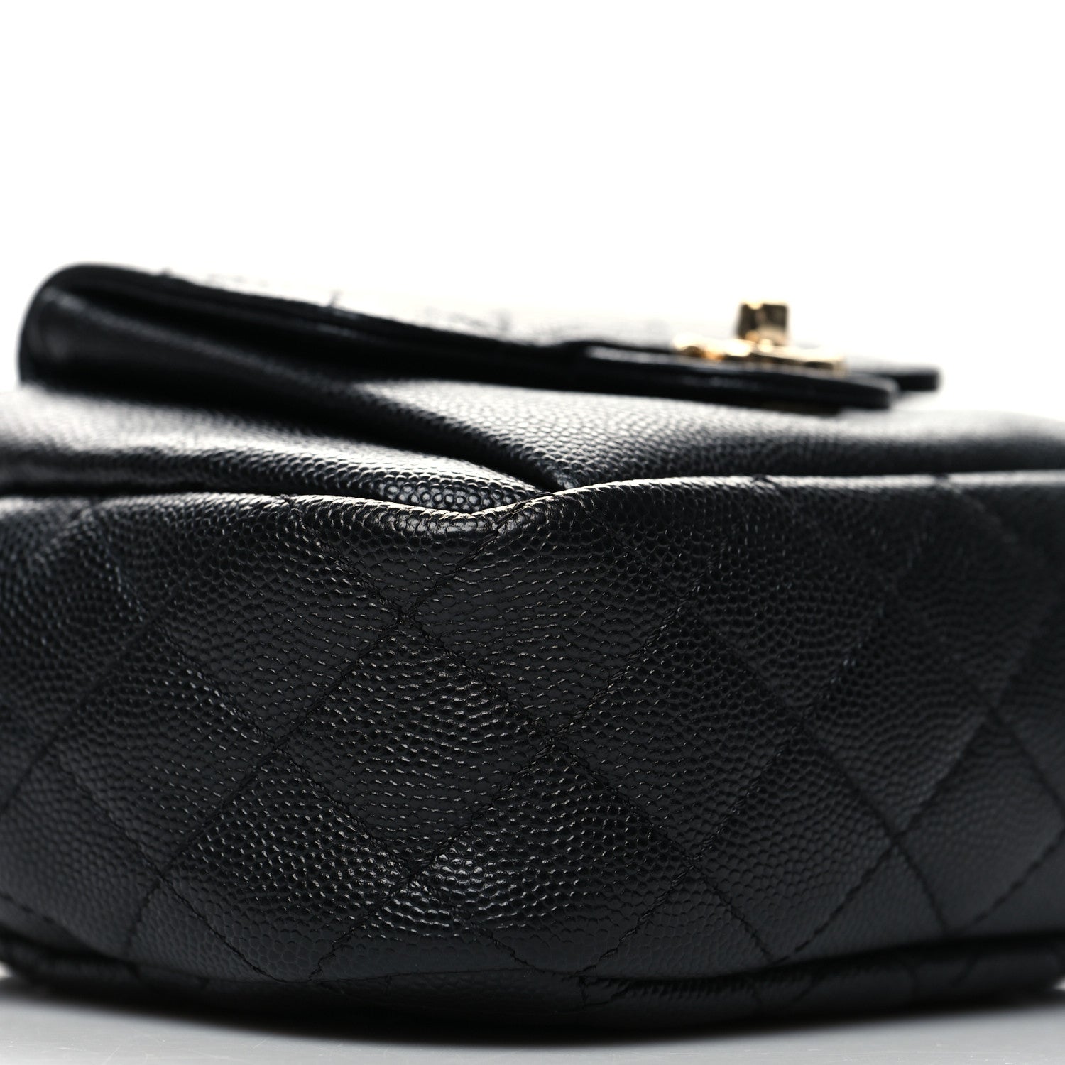 Chanel Caviar Quilted CC Day Camera Case Black 10 of 11