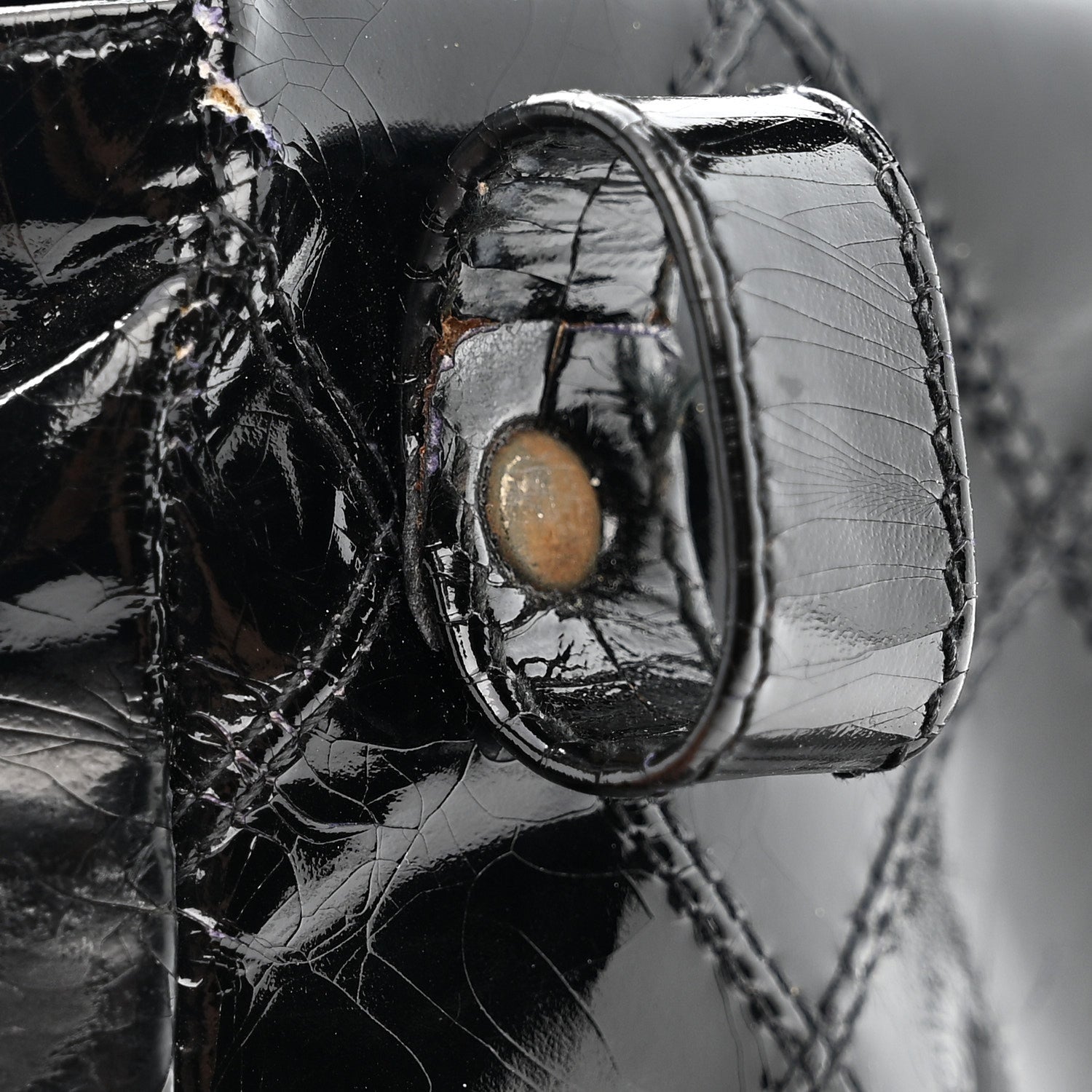 Chanel Patent Flap Waist Belt Bag Black 18 of 22