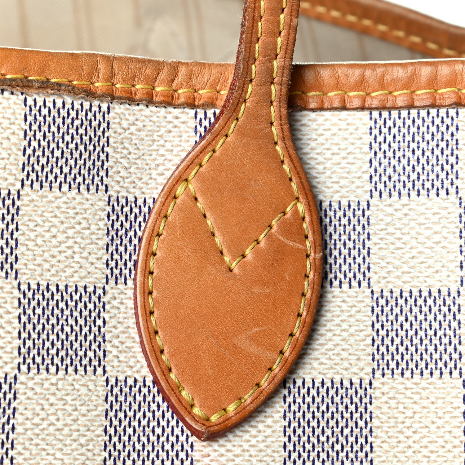 Louis Vuitton Damier Azur Neverfull MM 6 of 9