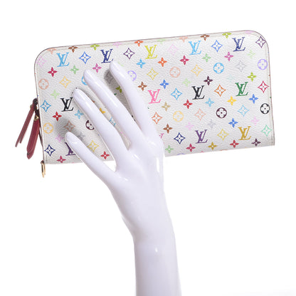 Louis Vuitton Monogram Multicolor Insolite Wallet White 2 of 8