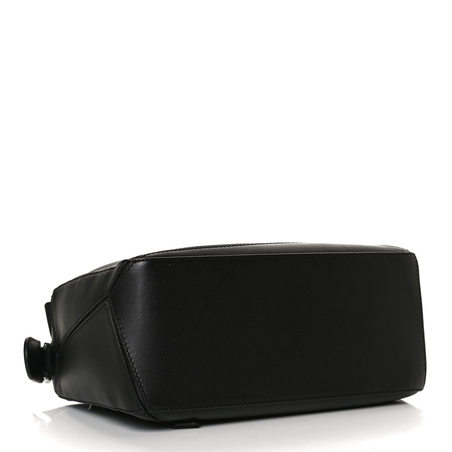 Calfskin Small Puzzle Bag Black
