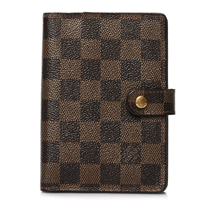 Louis Vuitton Damier Ebene Small Ring Agenda Cover 1 of 9