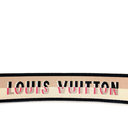 Louis Vuitton Jacquard Speedy Bandouliere 20 Shoulder Strap Black 4 of 4