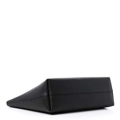 Saint Laurent Calfskin Large Shopping Tote Black 5 of 10