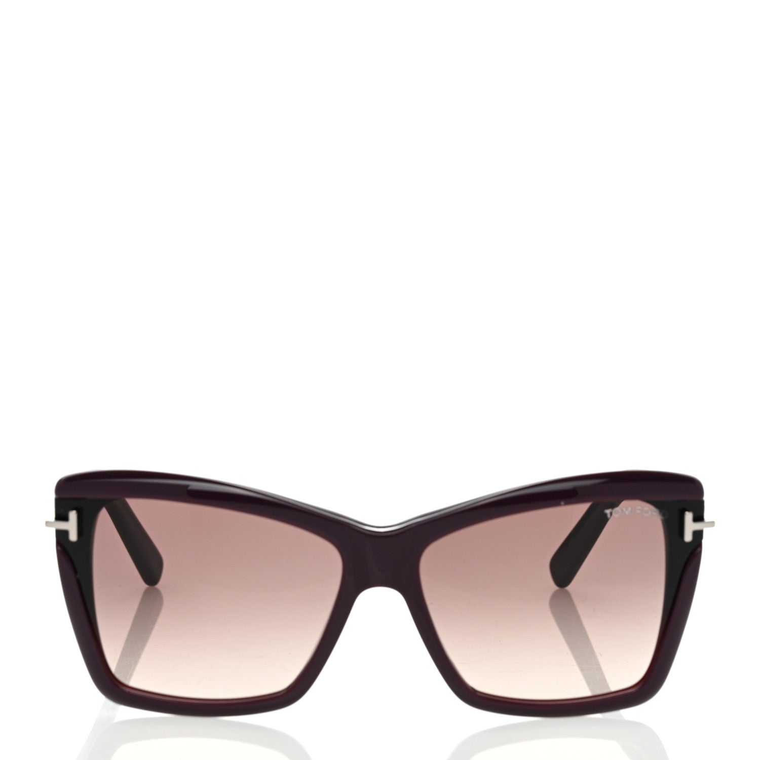 Tom Ford Leah Cat Eye Sunglasses TF849 Purple 2 of 8