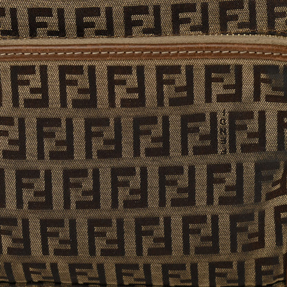 Fendi Zucchino Cuoio Chef Tote Mogano Panna Fango 12 of 13