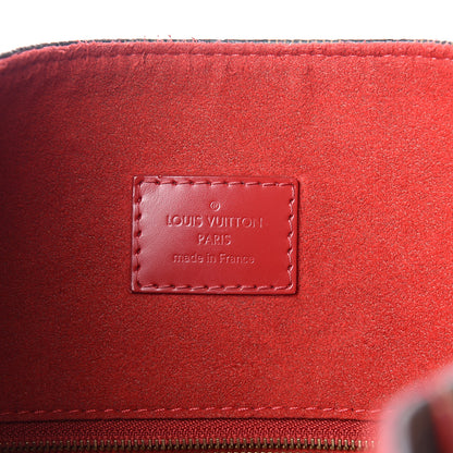 Louis Vuitton Damier Ebene Caissa Hobo Cherry 5 of 15