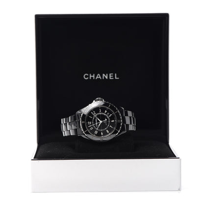 Chanel Stainless Steel Ceramic 38mm J12 Automatic Watch Black 6 of 6