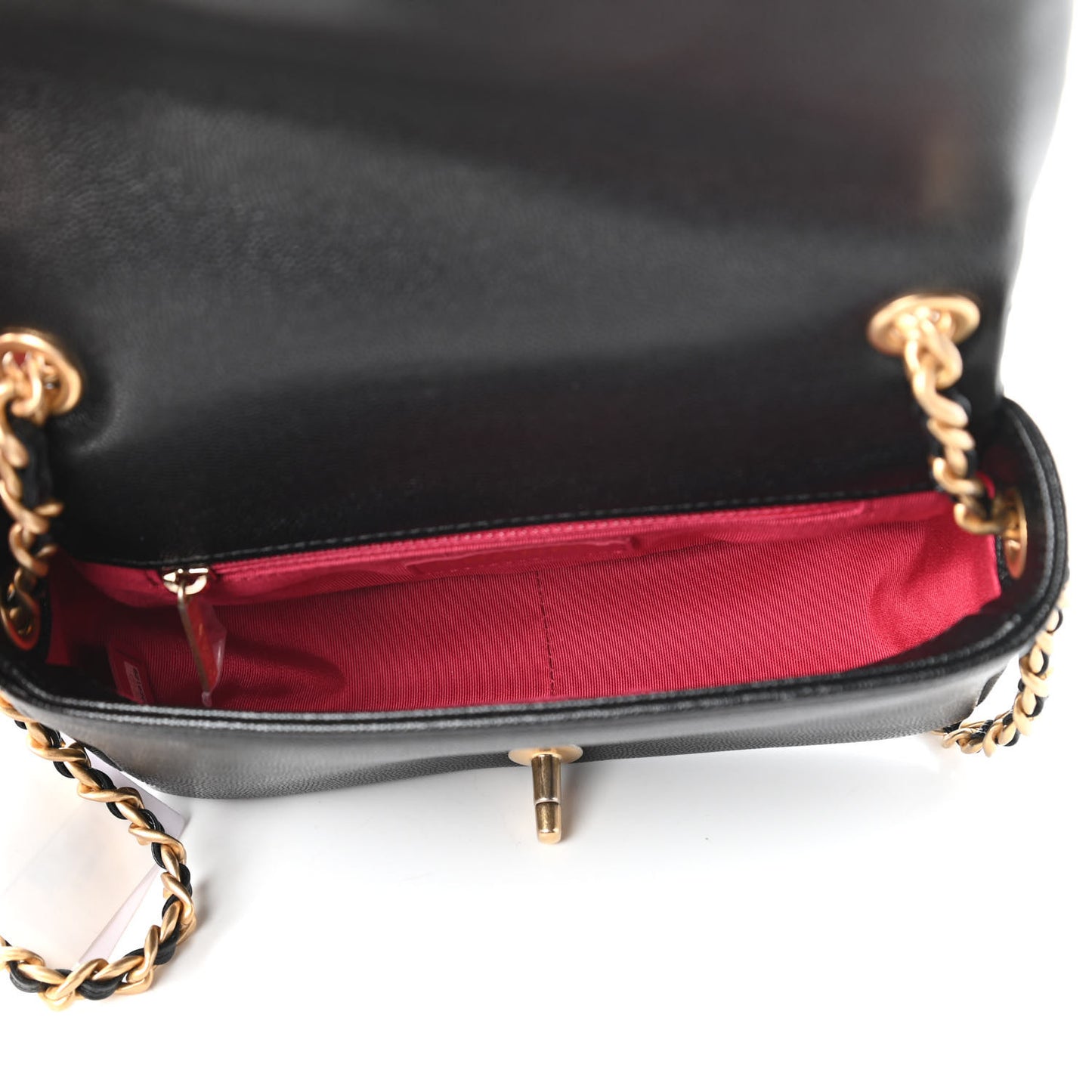 Caviar Quilted Small Fashion Therapy Flap Bag Black