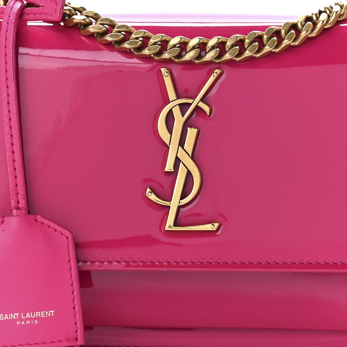 Patent Small Monogram Sunset Bubblegum