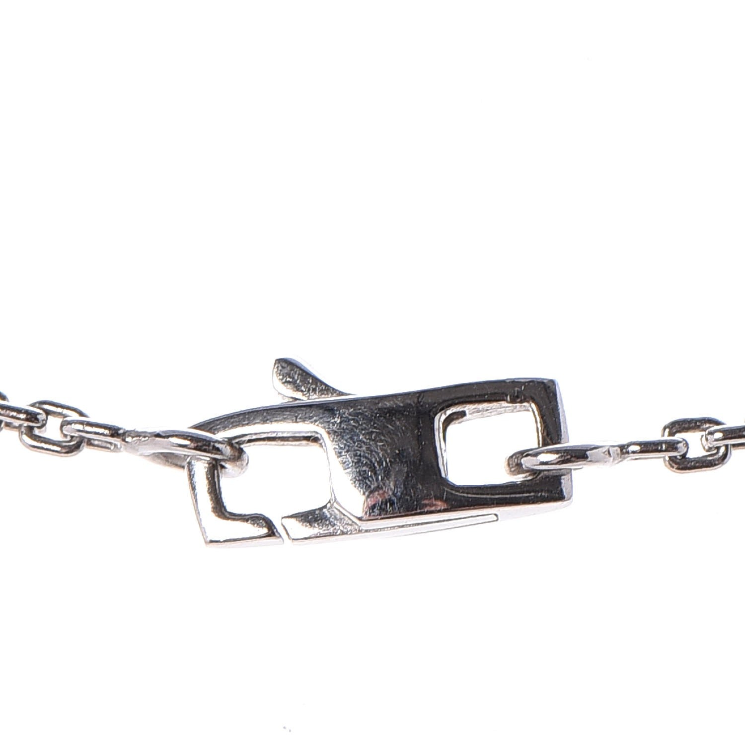 Louis Vuitton 18K White Gold Stand By Me Necklace 6 of 6