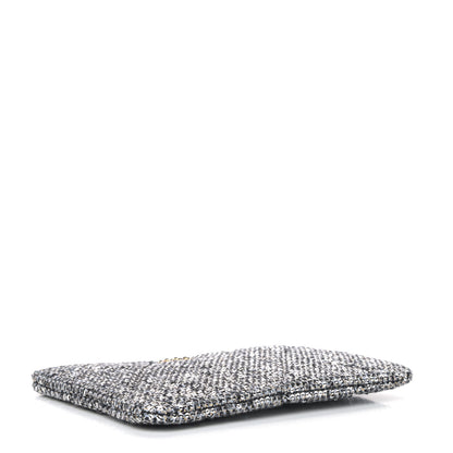 Chanel Sequins Medium 19 Pouch Silver 6 of 8