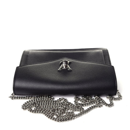 Louis Vuitton Soft Calfskin My Lockme Chain Pochette Black 10 of 13