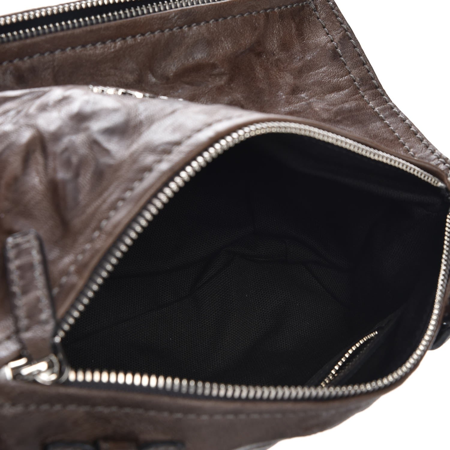 Givenchy Tumbled Sheepskin Mini Pandora Charcoal 5 of 7