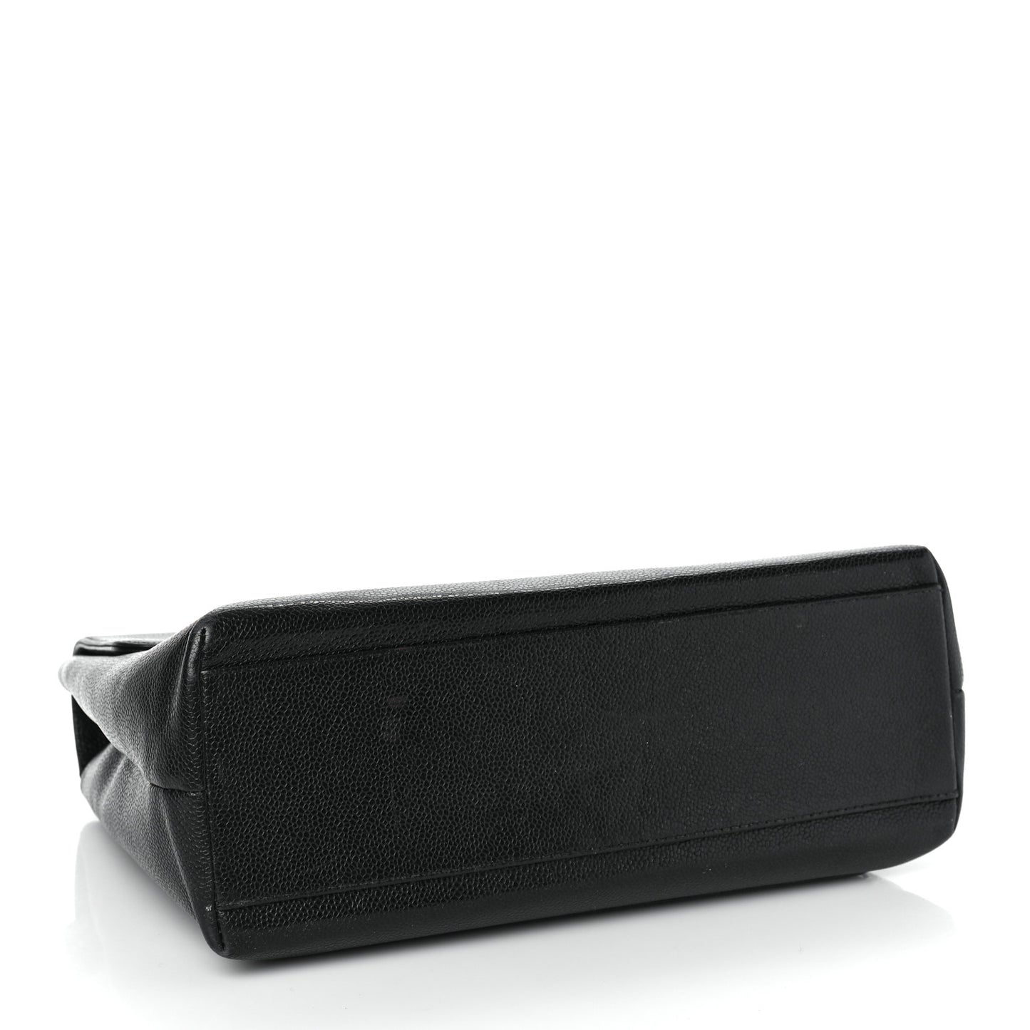 Caviar Kelly Jumbo Flap Black