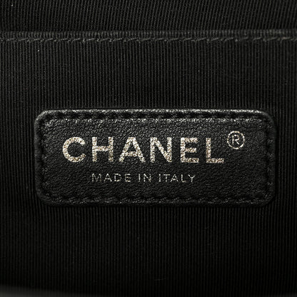 Chanel Lambskin Quilted Medium Boy Flap Black 6 of 11