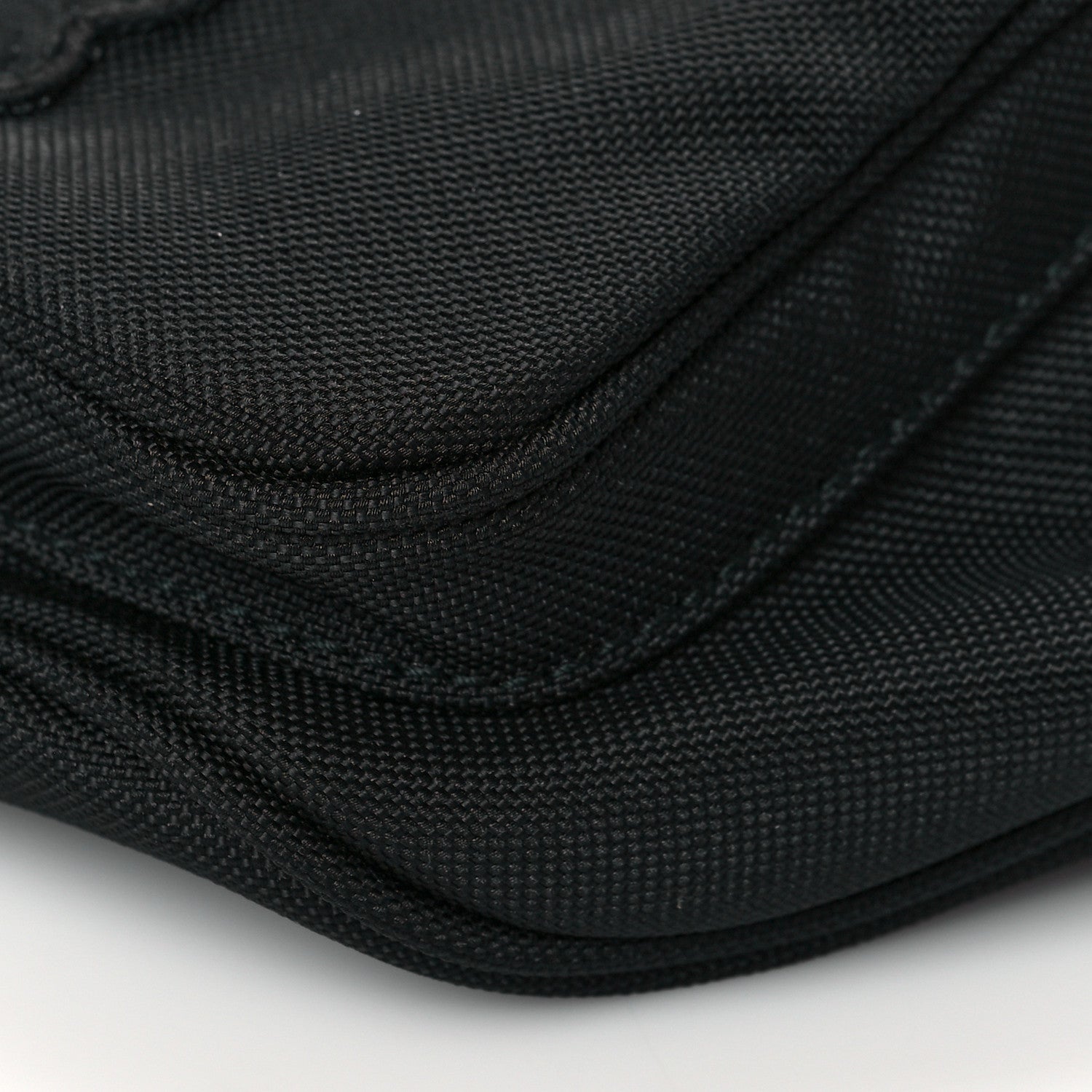 Balenciaga Nylon Canvas Panda Explorer Belt Bag Black 1029733