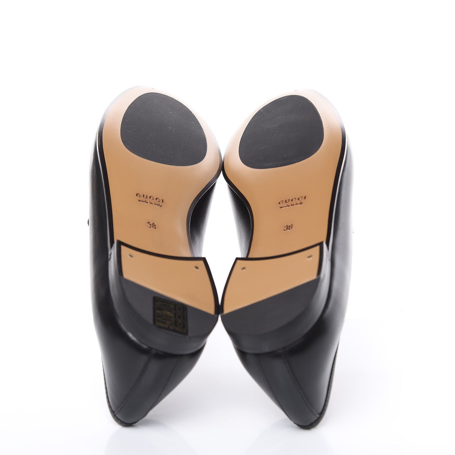 Calfskin Womens Jordaan Loafers 38 Black