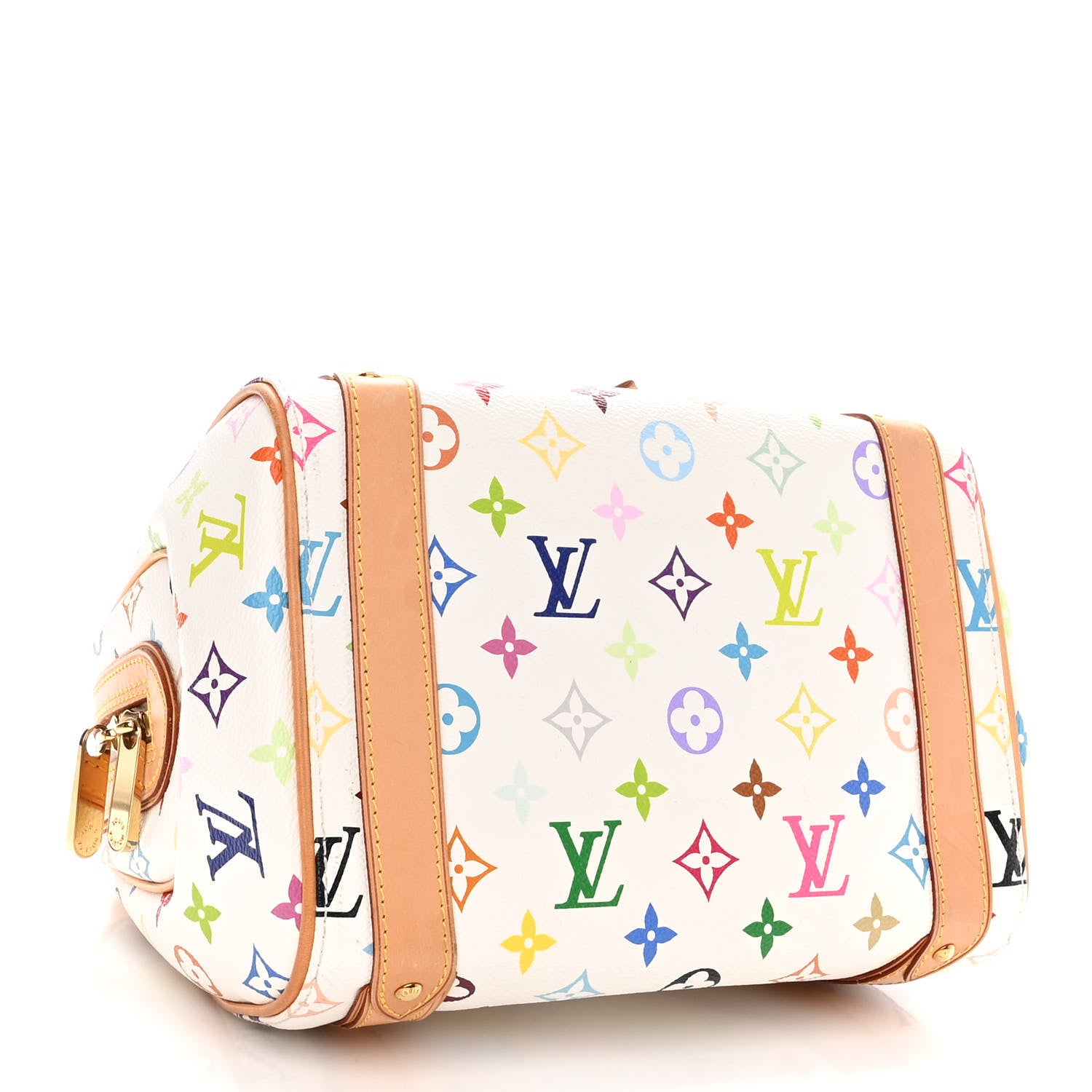 Louis Vuitton Monogram Multicolor Priscilla White 4 of 13