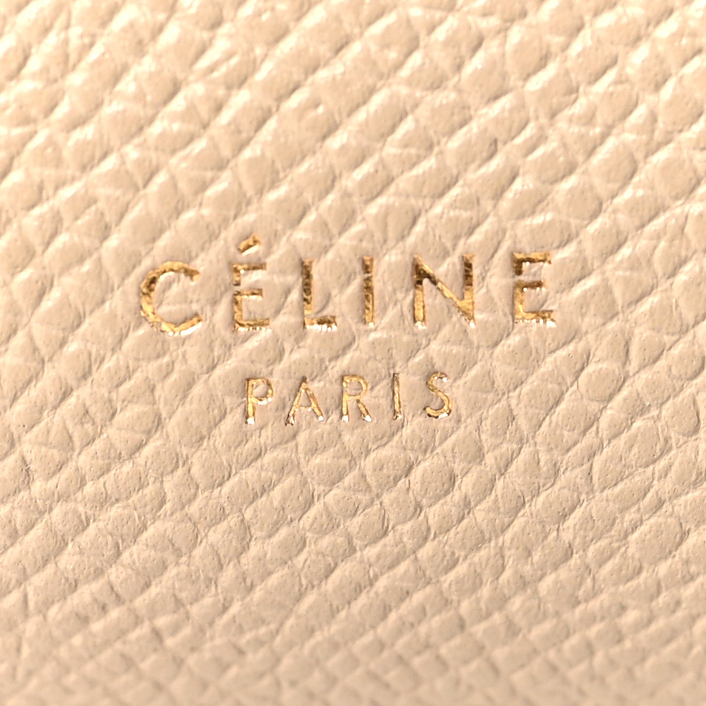 Grained Calfskin Micro Belt Bag Light Taupe