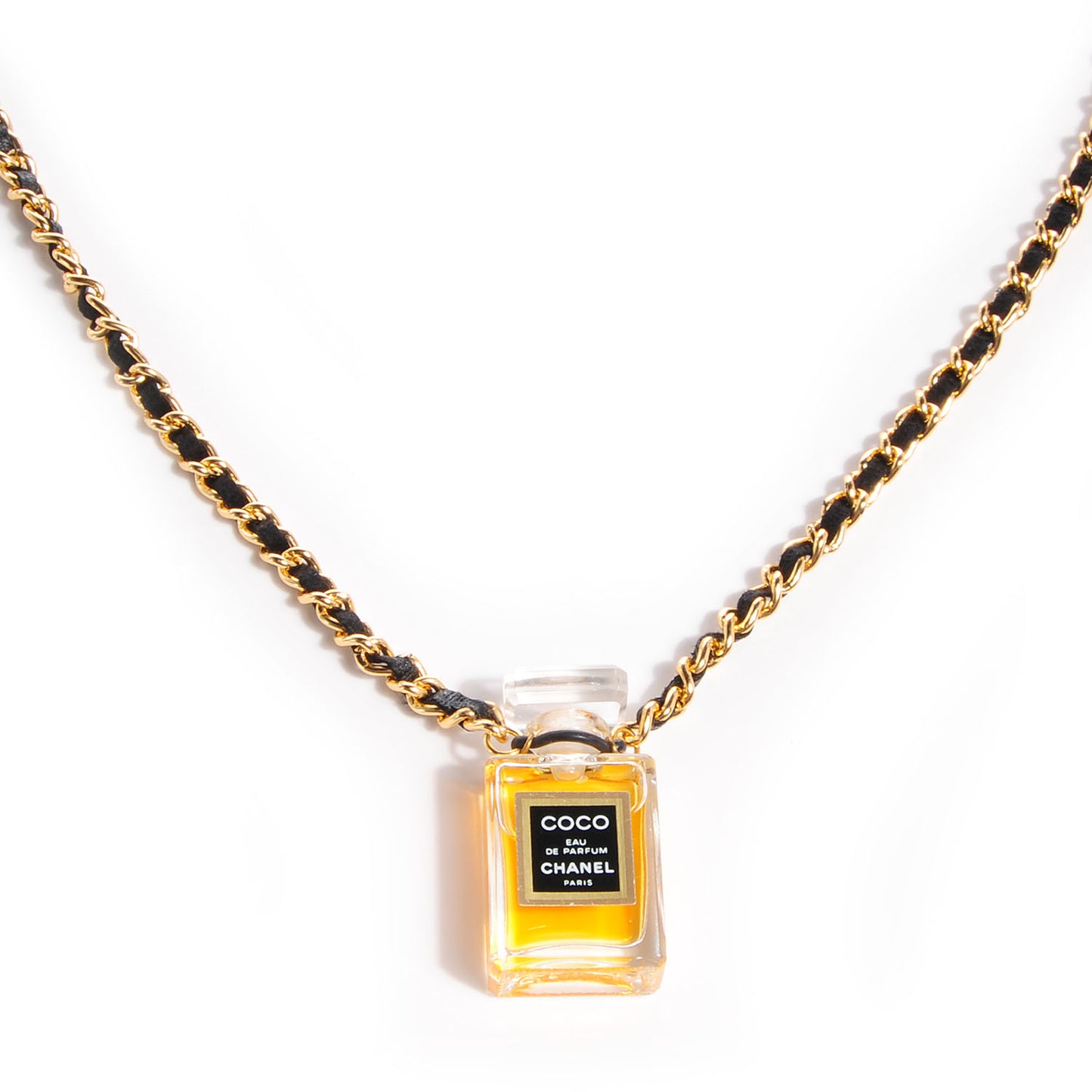 Coco Perfume Bottle Necklace