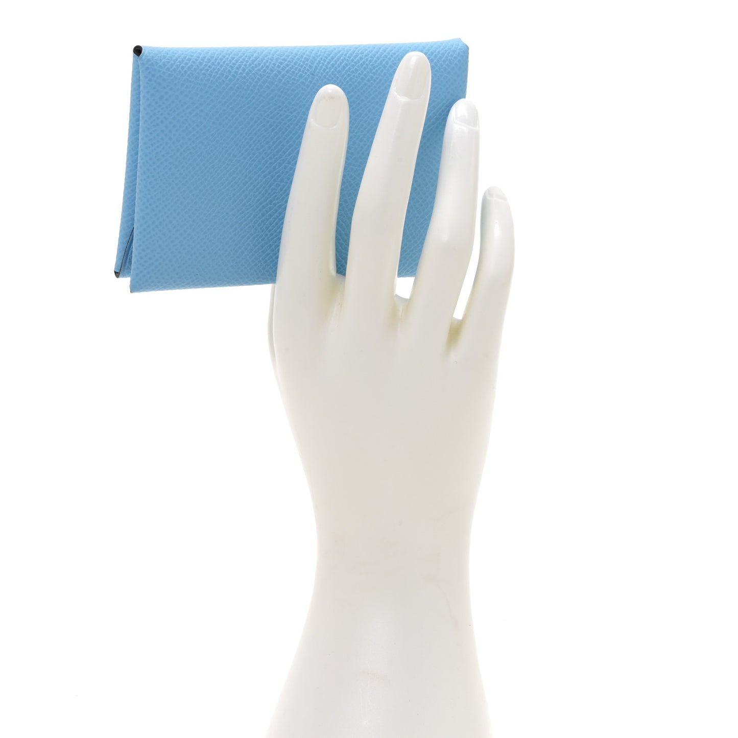 Epsom Calvi Duo Card Case Celeste
