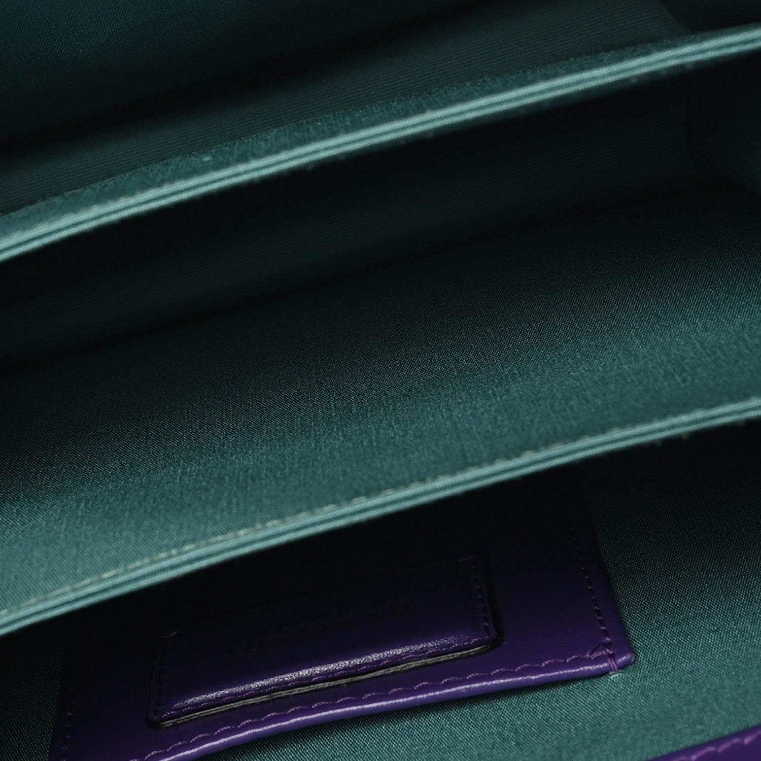 Bulgari Calfskin Serpenti Forever Top Handle Purple 9 of 17